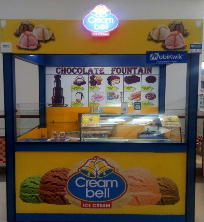 Kiosk store at kumar pacific